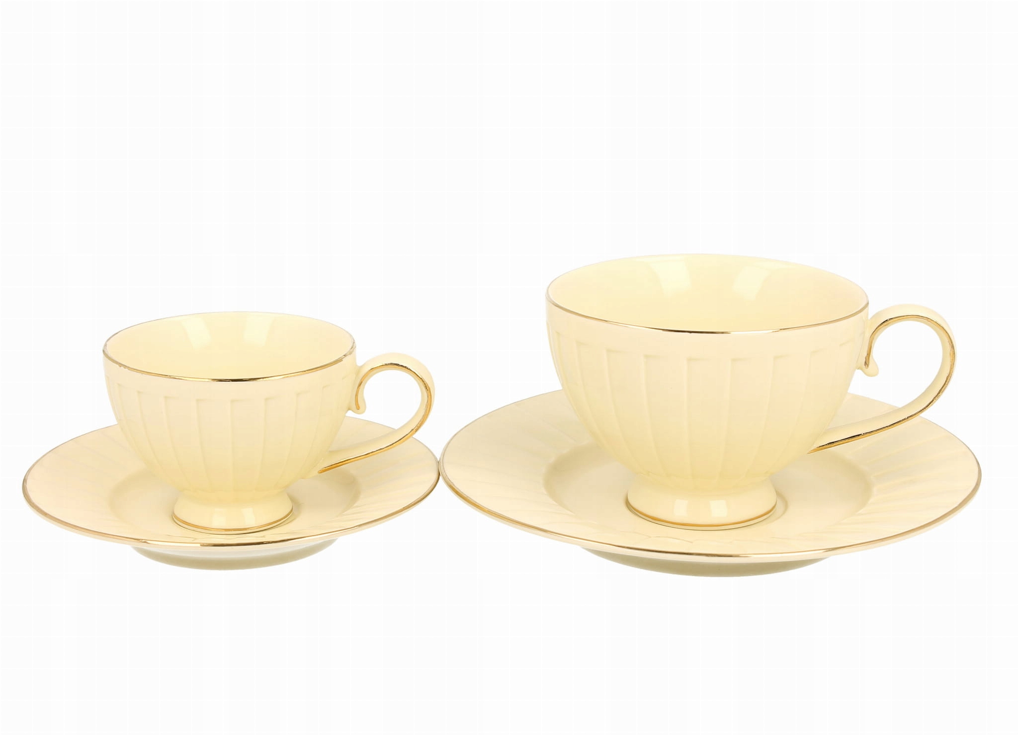 

Filiżanki espresso ze spodkami 120 ml komplet Nina