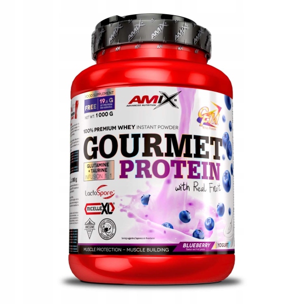 Gourmet Protein 1000g borůvka