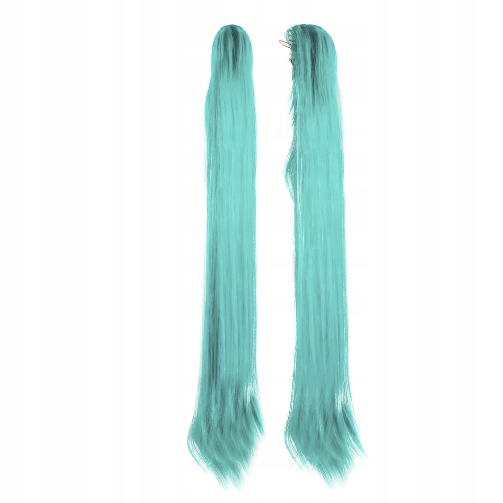 PERUKA COSPLAY Hatsune Miku 110cm DŁUGA WIG ANIME Fryzura włosy długie