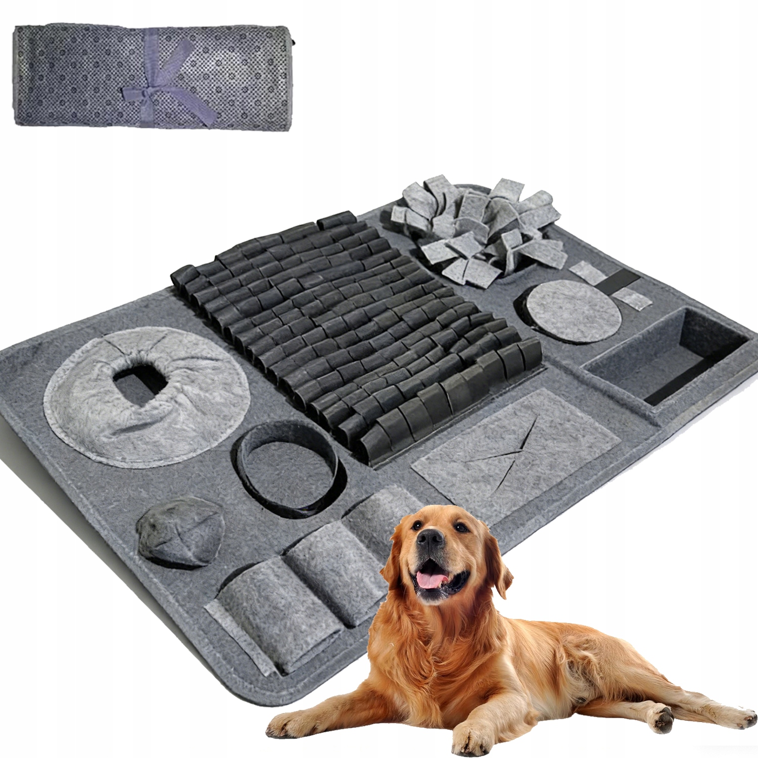 Levně Čichová Podložka Pro Psa Velká Hračka Na Pamlsek XL Vzdělávací 66*44 Krmiva