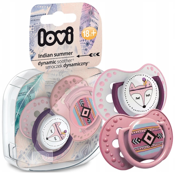 Lovi smoczek uspokajający Indian Summer Girl 18+