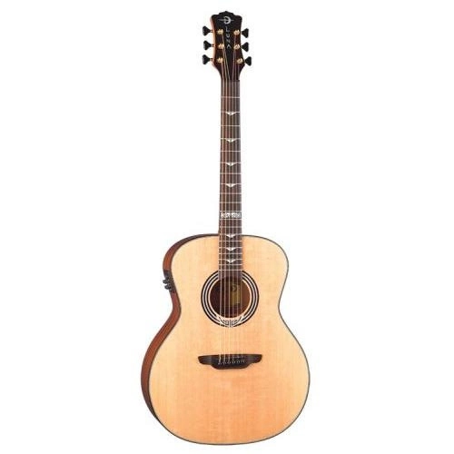 GITARA ELEKTROAKUSTYCZNA LUNA ARTIST DECO GRAND AUDITORIUM ŚWIERK MAHOŃ