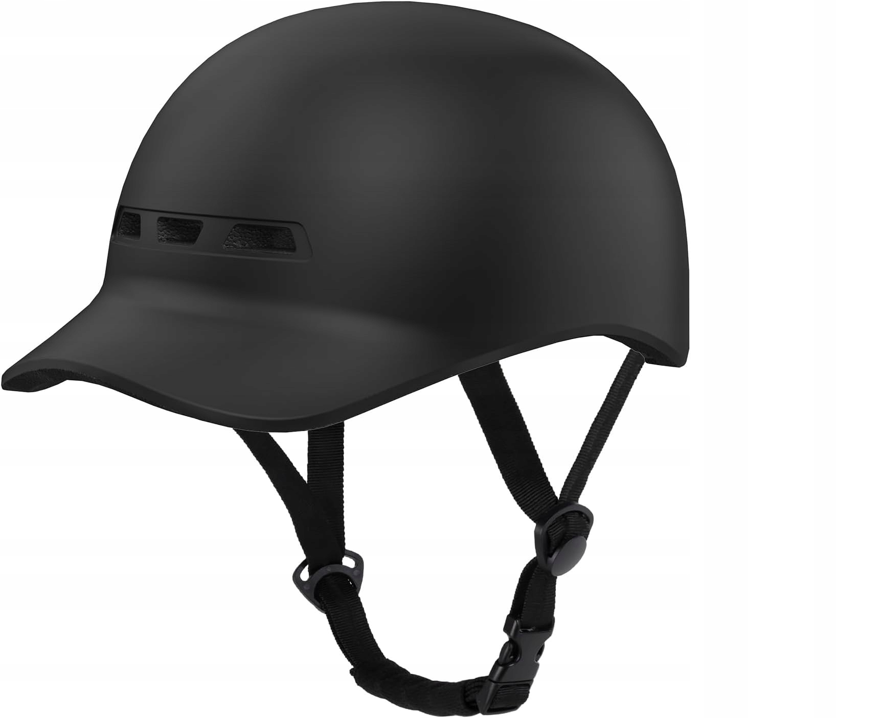 Shinmax stylová městská cyklistická přilba vel. L unisex, černá