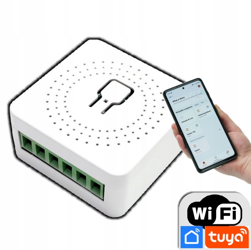 

Inteligentny włącznik sterownik WiFi do puszki el.