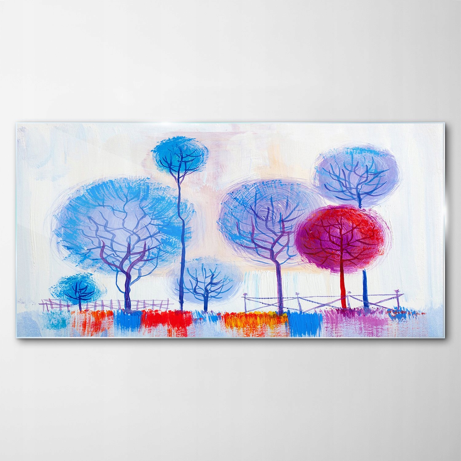 

Obraz na Szkle Dekor Art Drzewa Abstrakcja 120x60