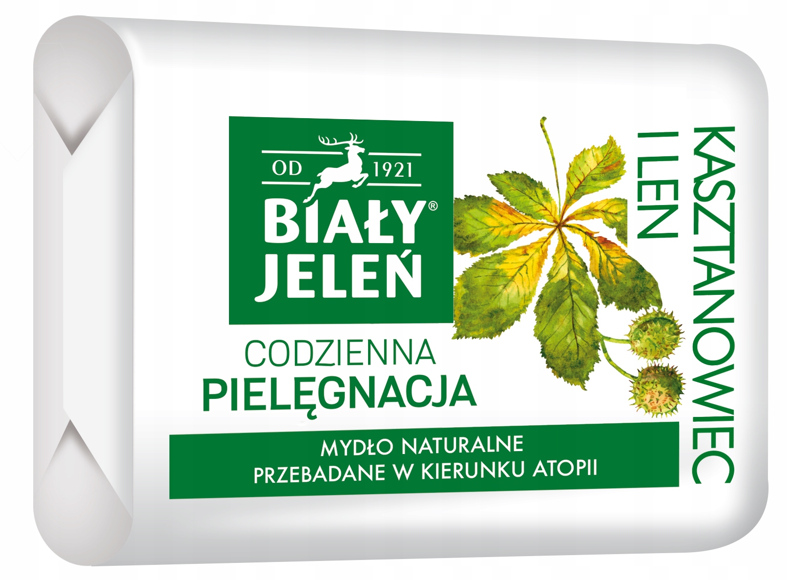 

Biały Jeleń mydło naturalne z kasztanowcem 100gr