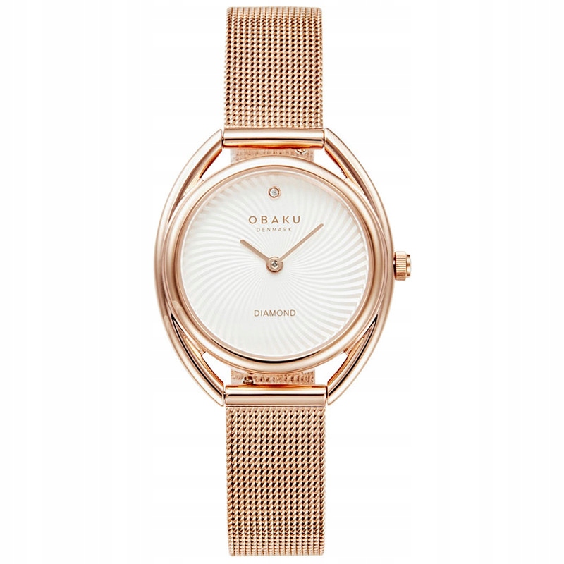 Dámské hodinky Obaku Denmark V286LXVIMV růžové zlato