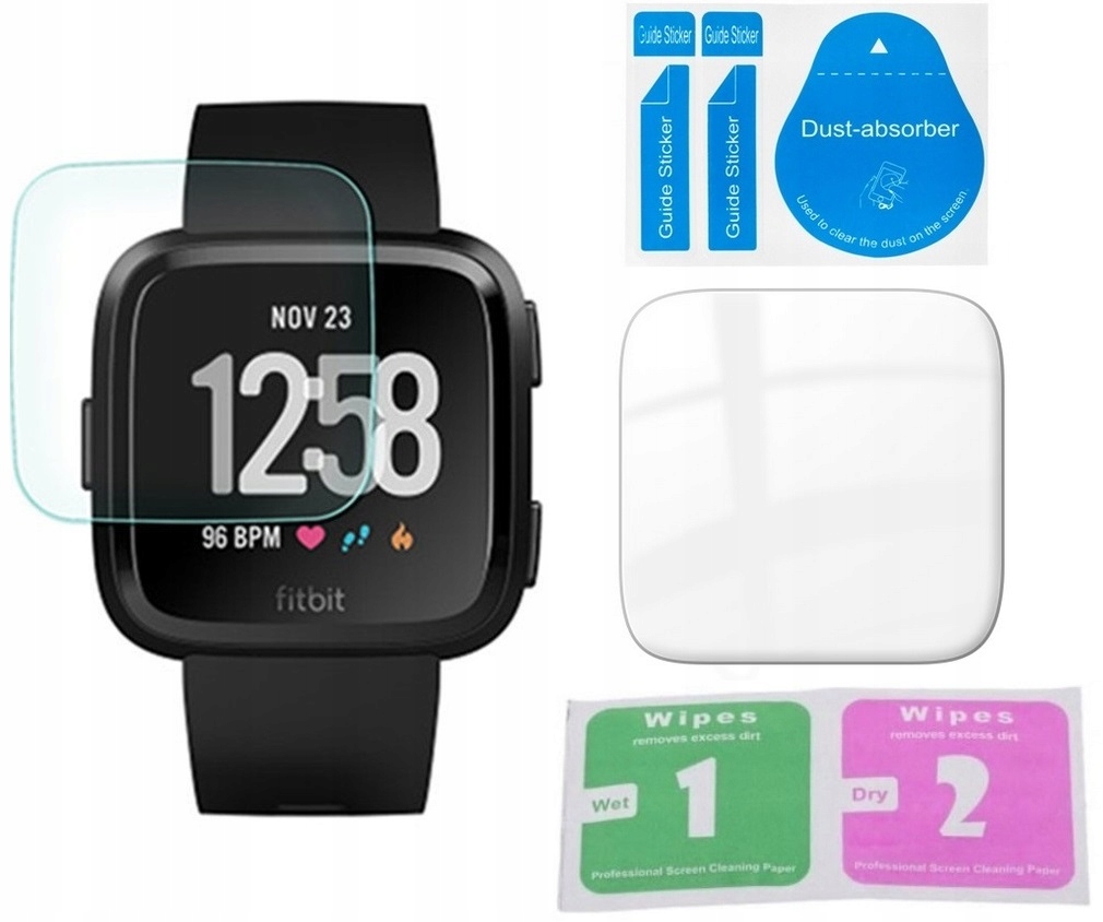 2 x Szkło Hartowane Ochronne / 9H / FitBit VERSA