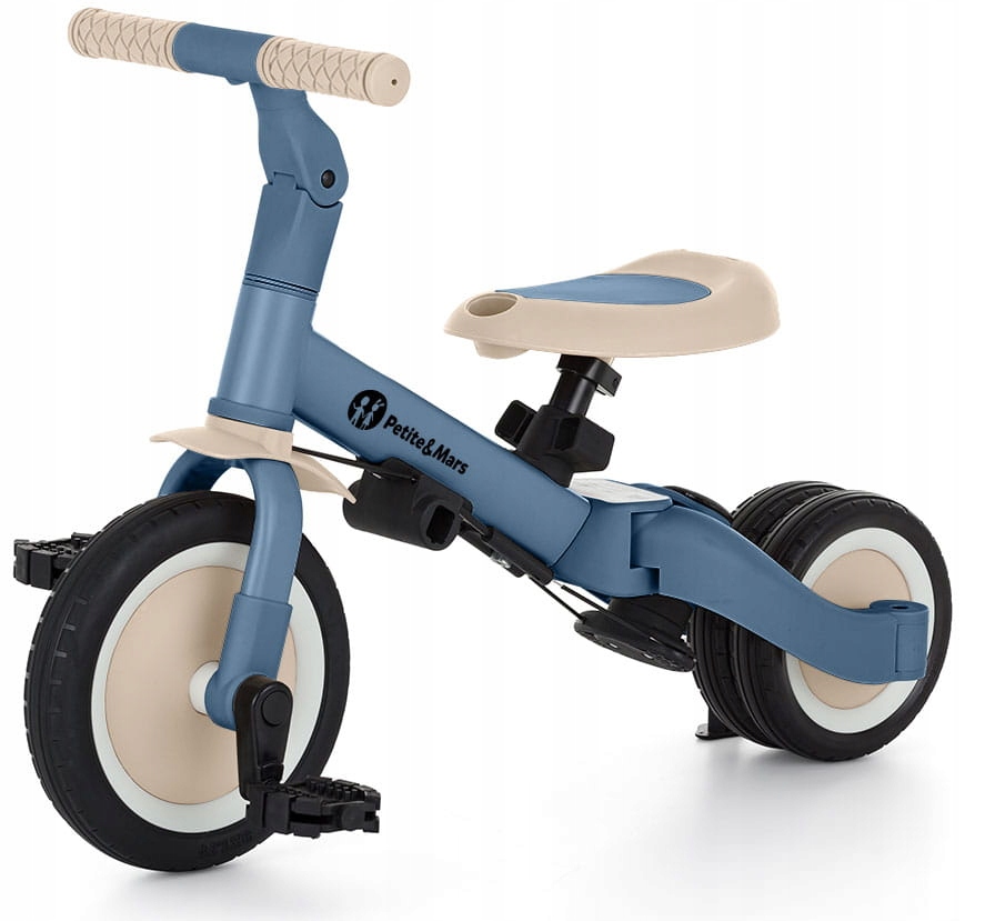Petite&mars Turbo Wielofunkcyjny Rowerek Trójkołowy Trójkołowiec 5w1