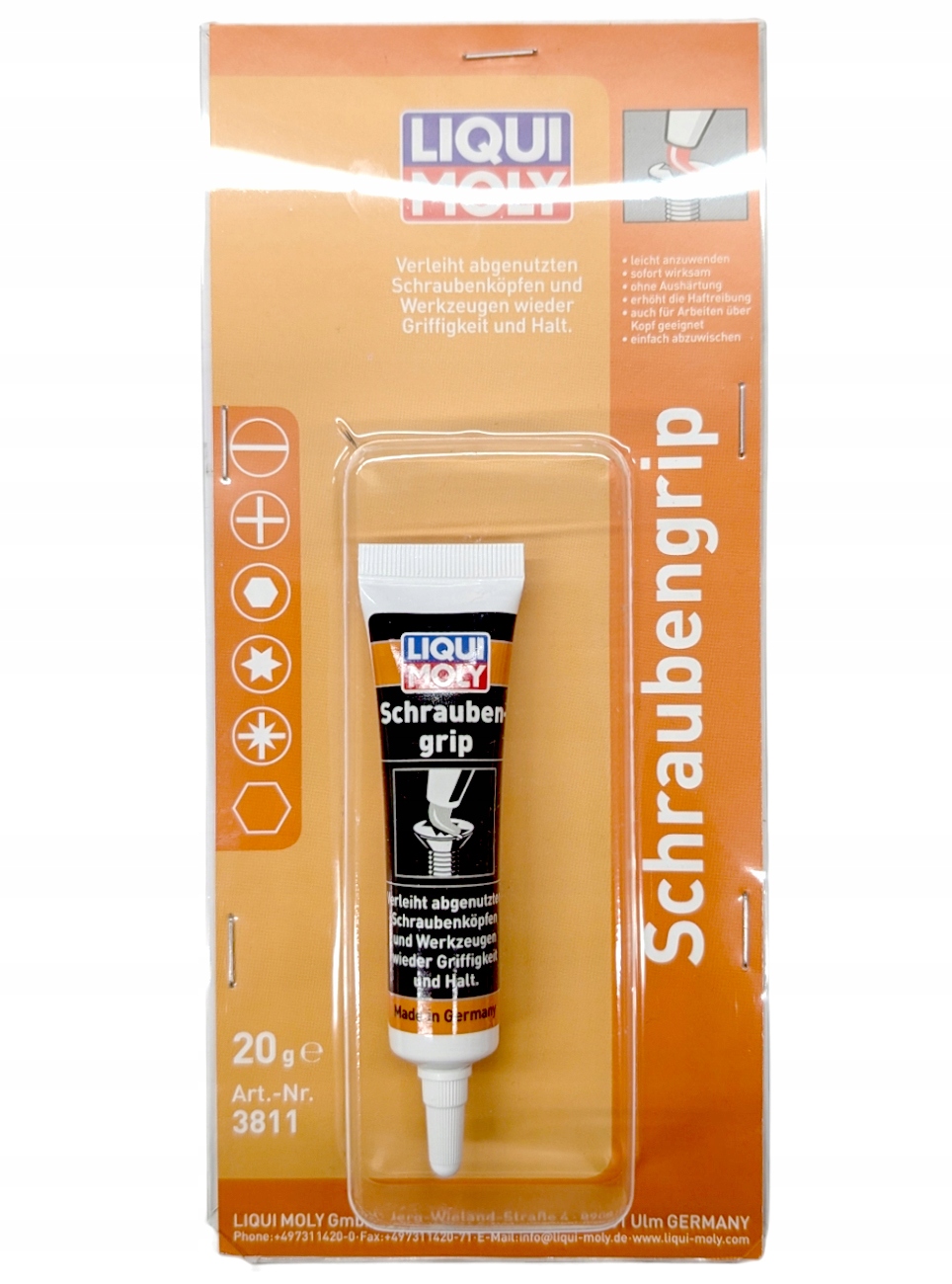 Liqui Moly Do Odkręcania Uszkodzonych Śrub 20g