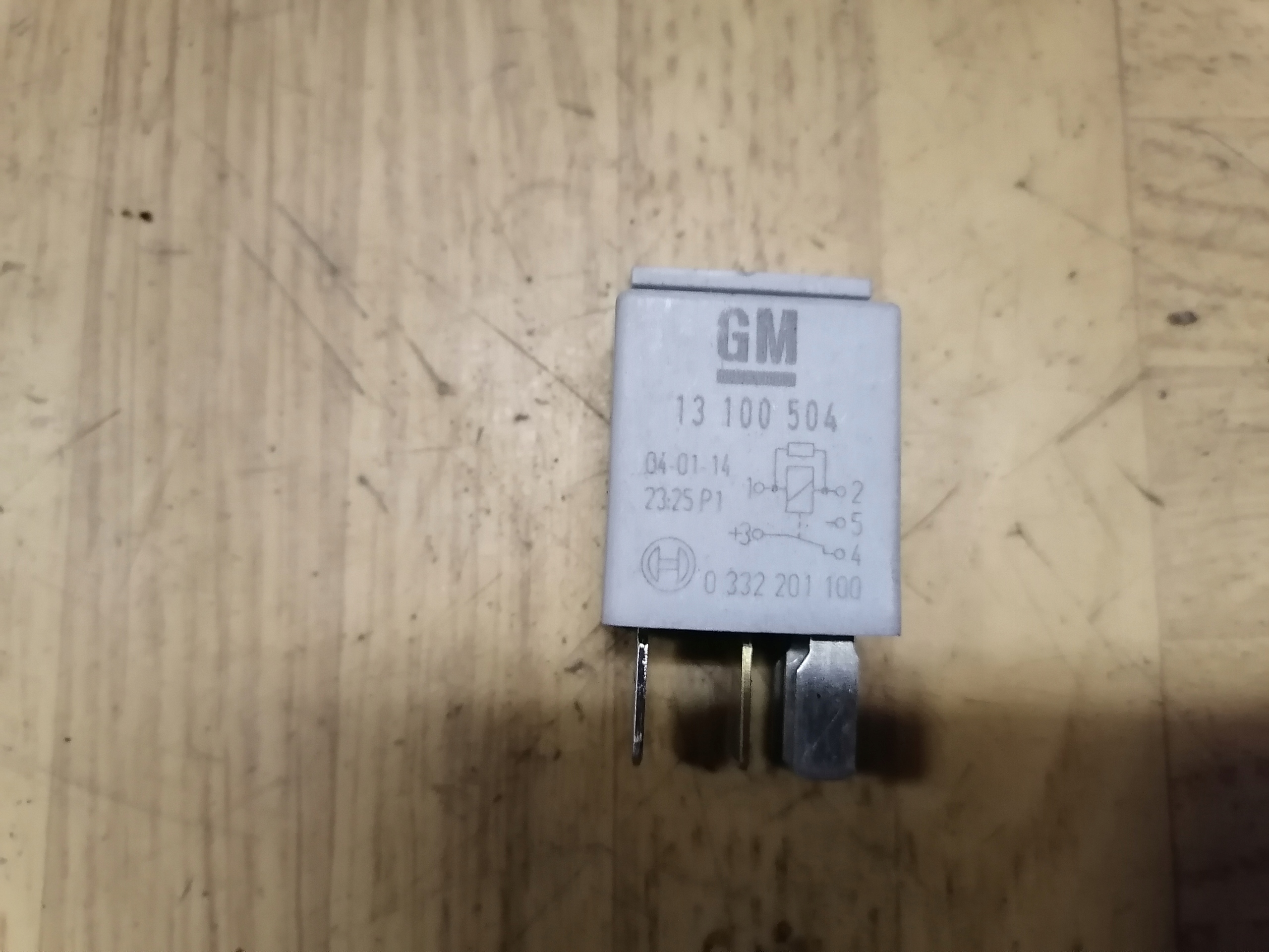 relay 1193 OPEL INSIGNIA A ASTRA J 13306943