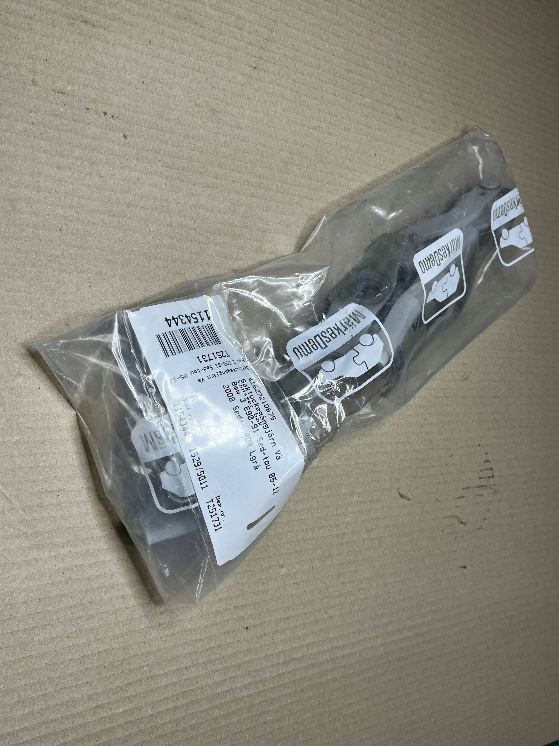hinges bonnet boot BMW 3 E90 E91 41627210675