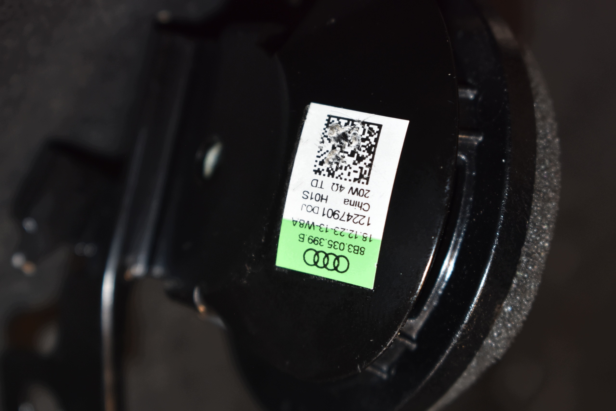 IDEALNY speaker AUDI A5 B10 1
