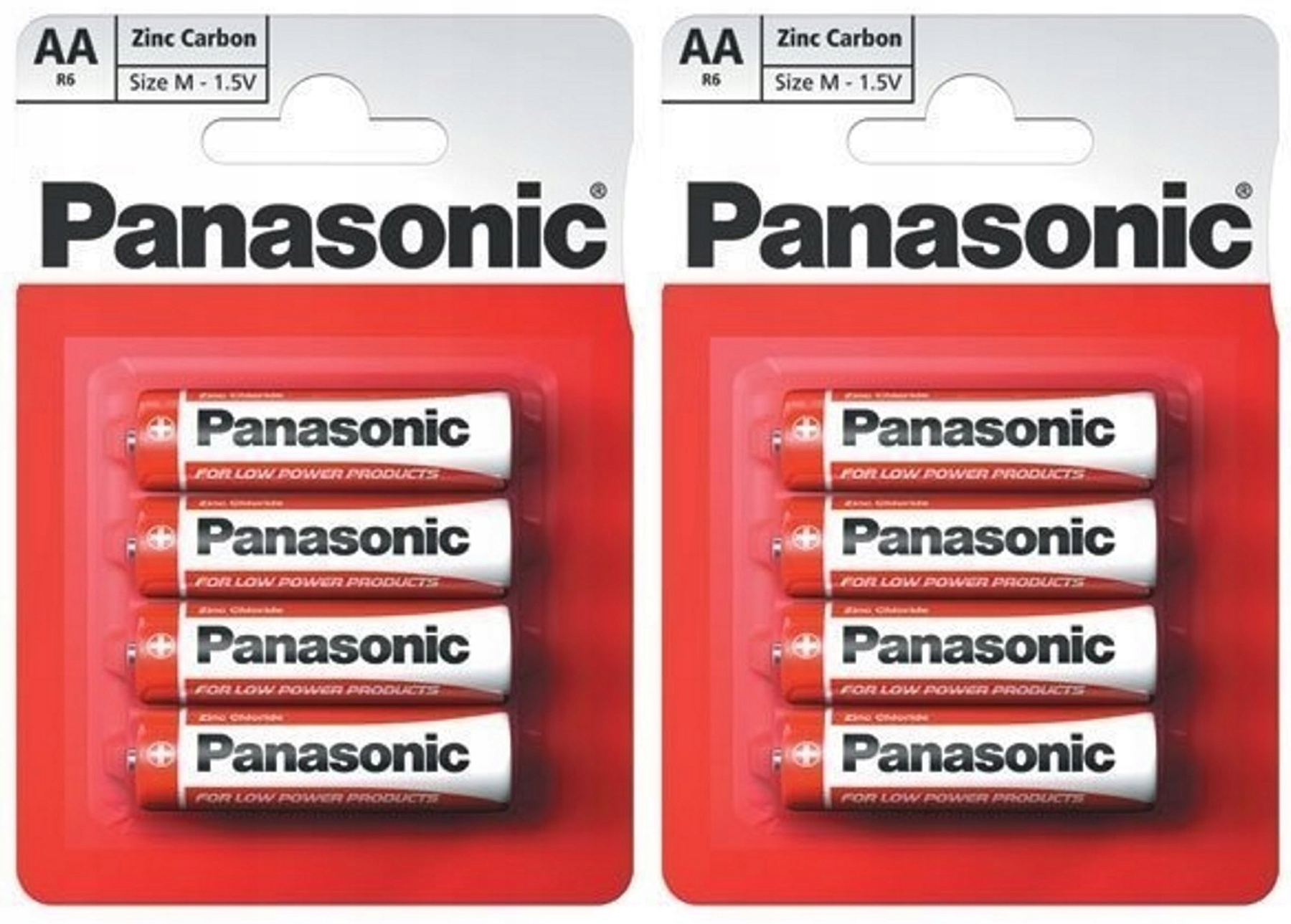 

Baterie Aa Panasonic Zinc Carbon Bateria R6 8szt