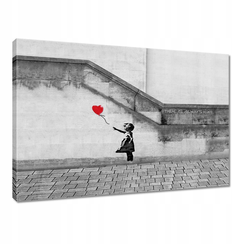 

Obraz 100x70 Banksy Dziewczynka z balonikiem