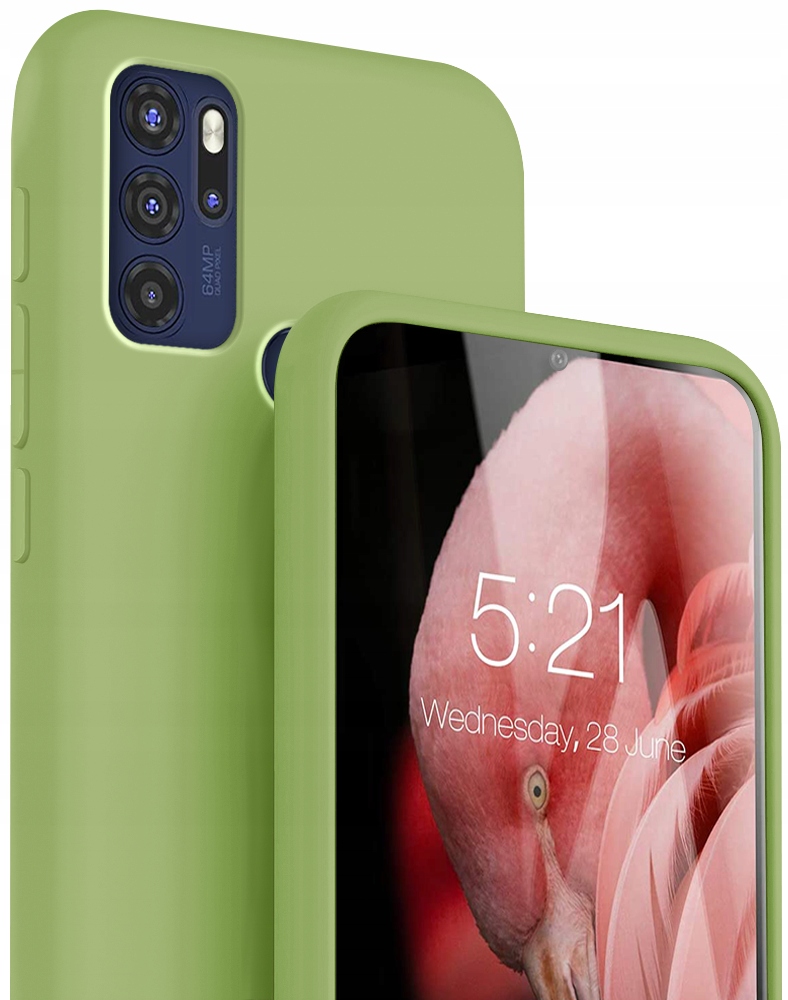 

Etui Silicone Case Szkło do Motorola Moto G60s