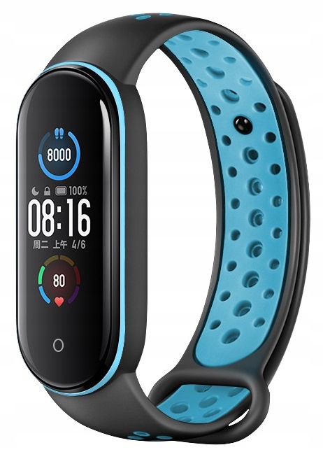 PASEK OPASKA BRANSOLETA do XIAOMI MI BAND 5/6/7 21 MEGA KOLORÓW