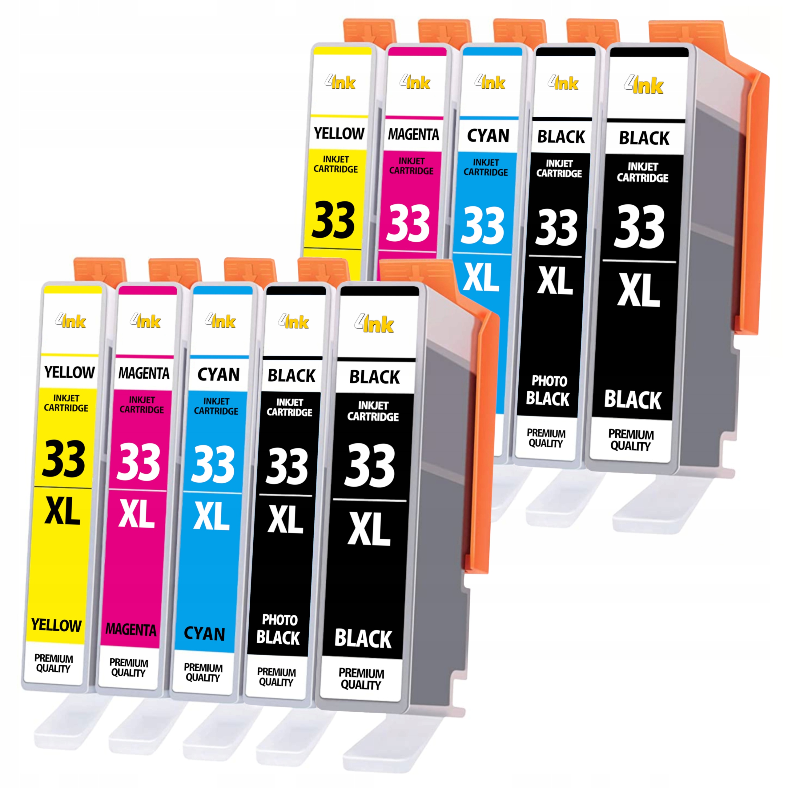 

10x Tusze Do Epson XP530 XP630 XP830 XP900 XP7100