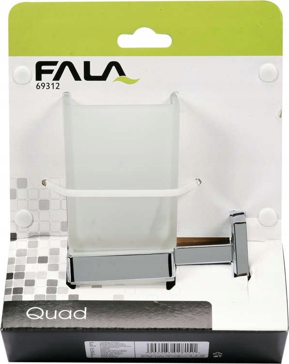 KUBEK ŁAZIENKOWY NA AKCESORIA WISZĄCY CHROM FALA Kod producenta 69312