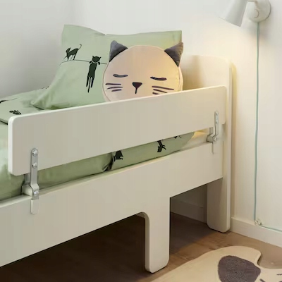 BARIERKA OCHRONNA ŁÓŻECZKA BIAŁA 96 cm IKEA NATTAPA Marka Ikea