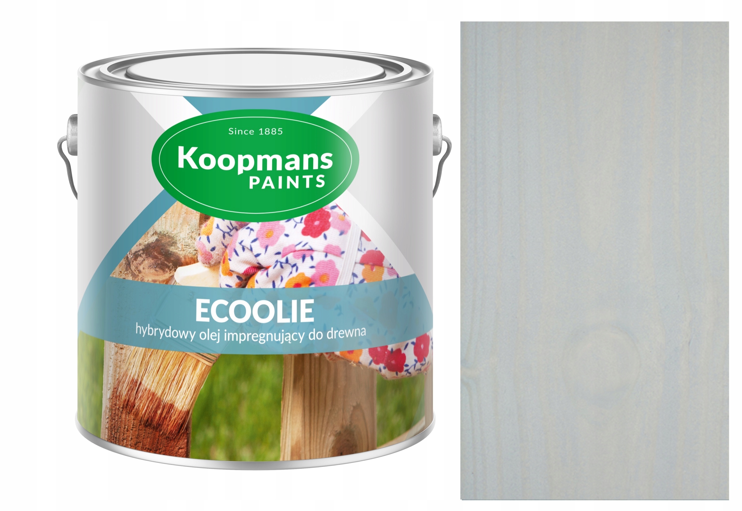Koopmans Ecoolie Impregnačný Olej Na Drevo 20 L Sivý Podnebie 199