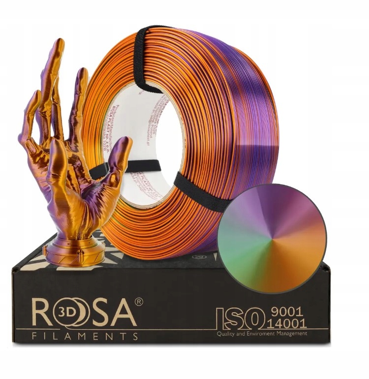 Filament ROSA3D Pla ReFill 1,75mm 1kg Magic Silk Cameleon