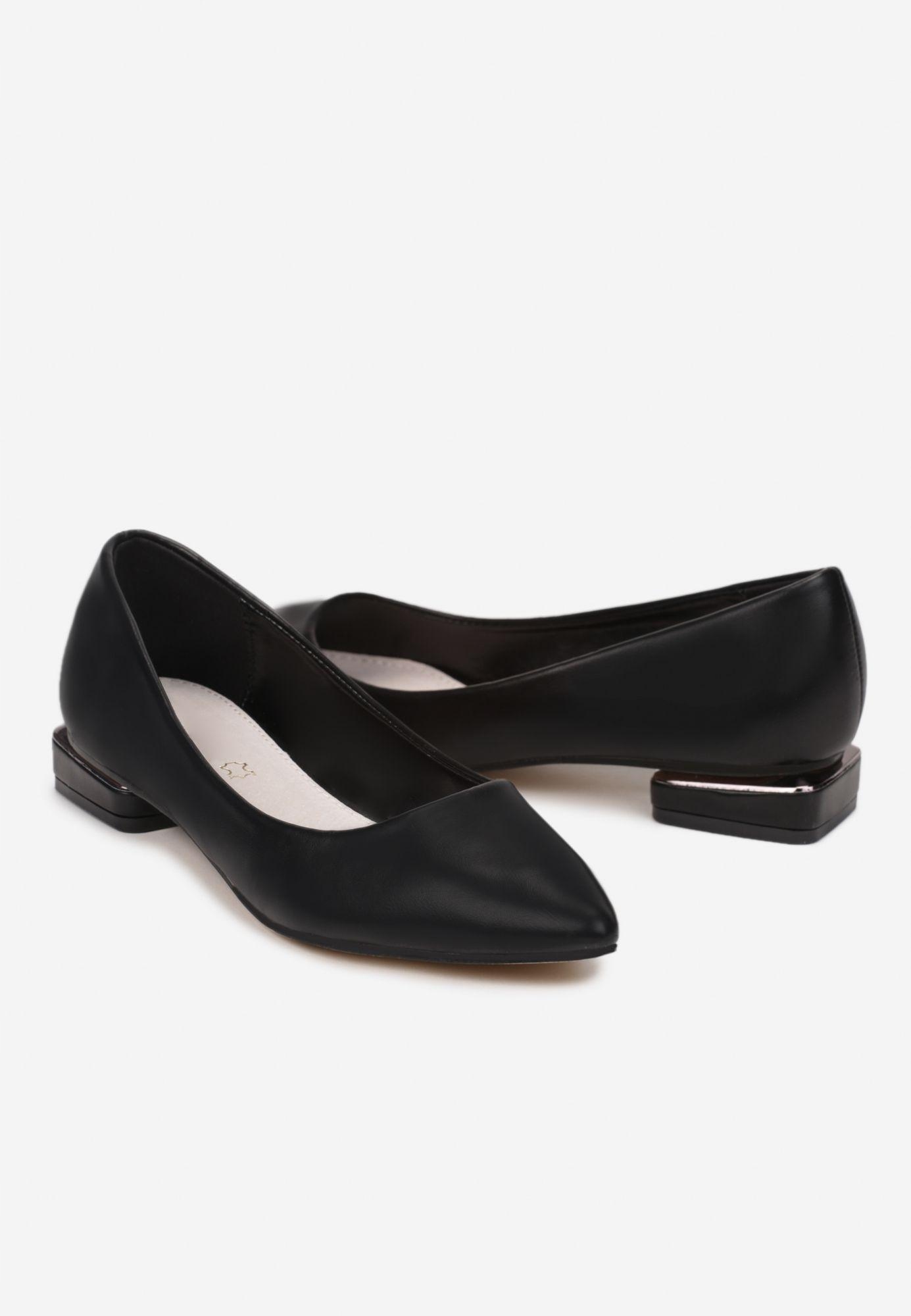 

Renee Czarne Balerinki damskie 37 Ekoskóra