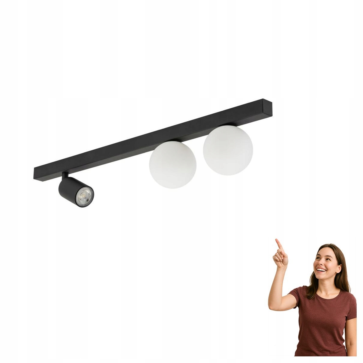 Stropní svítidlo s bodovým světlem Vox 10001 Tk Lighting