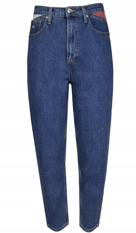 Tommy Jeans dámské kalhoty, Mom Jeans, modré, 30/30