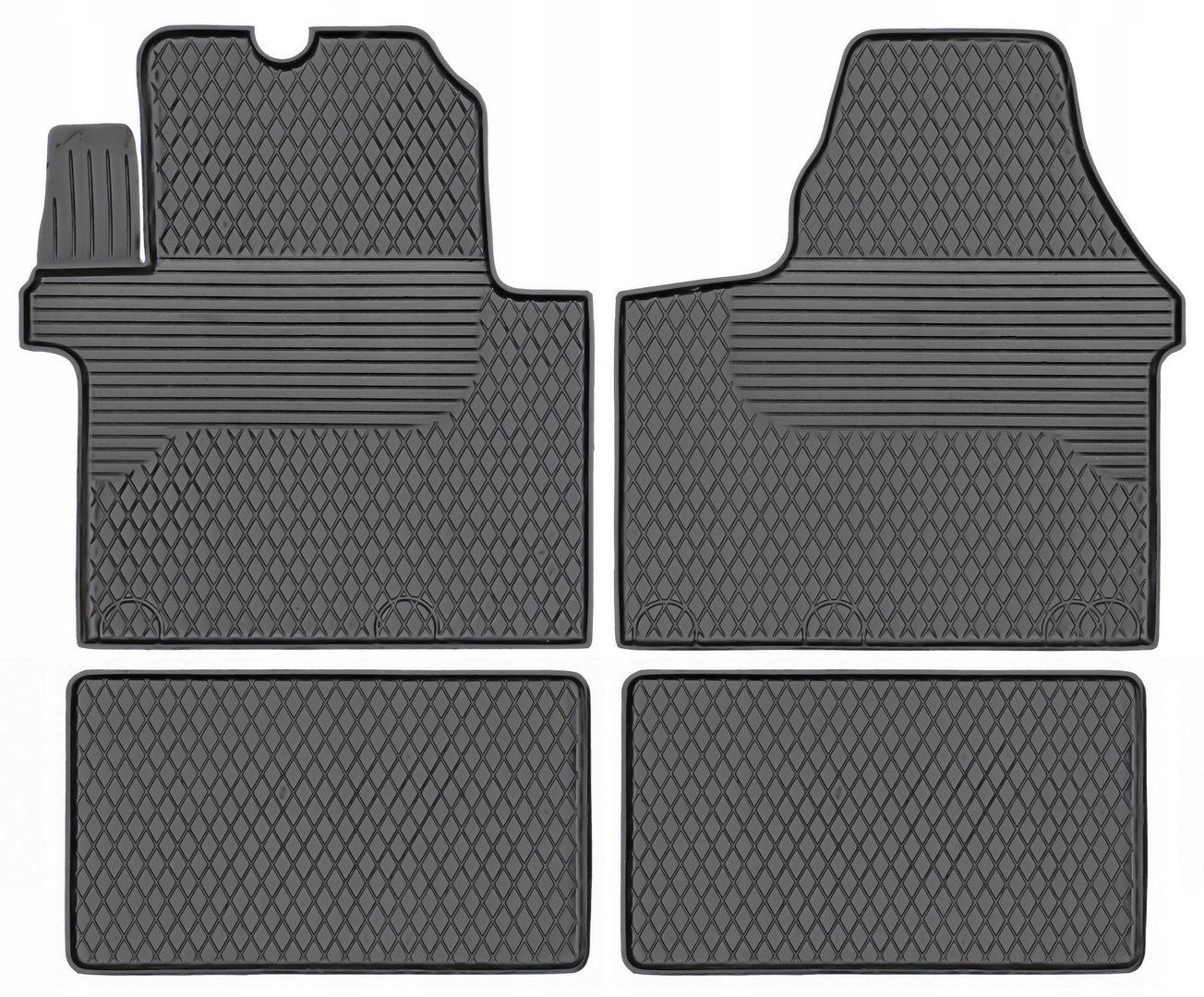 Килимки Max-Килимок резинові MT - 0160 4 el.