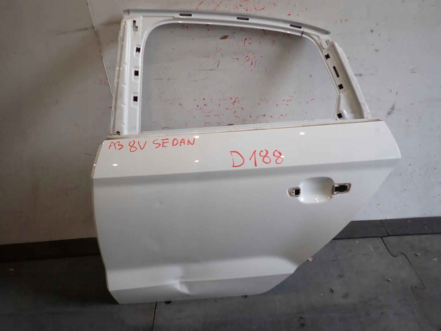 door rear part rear. left AUDI A3 2012-2020 sedan 8V