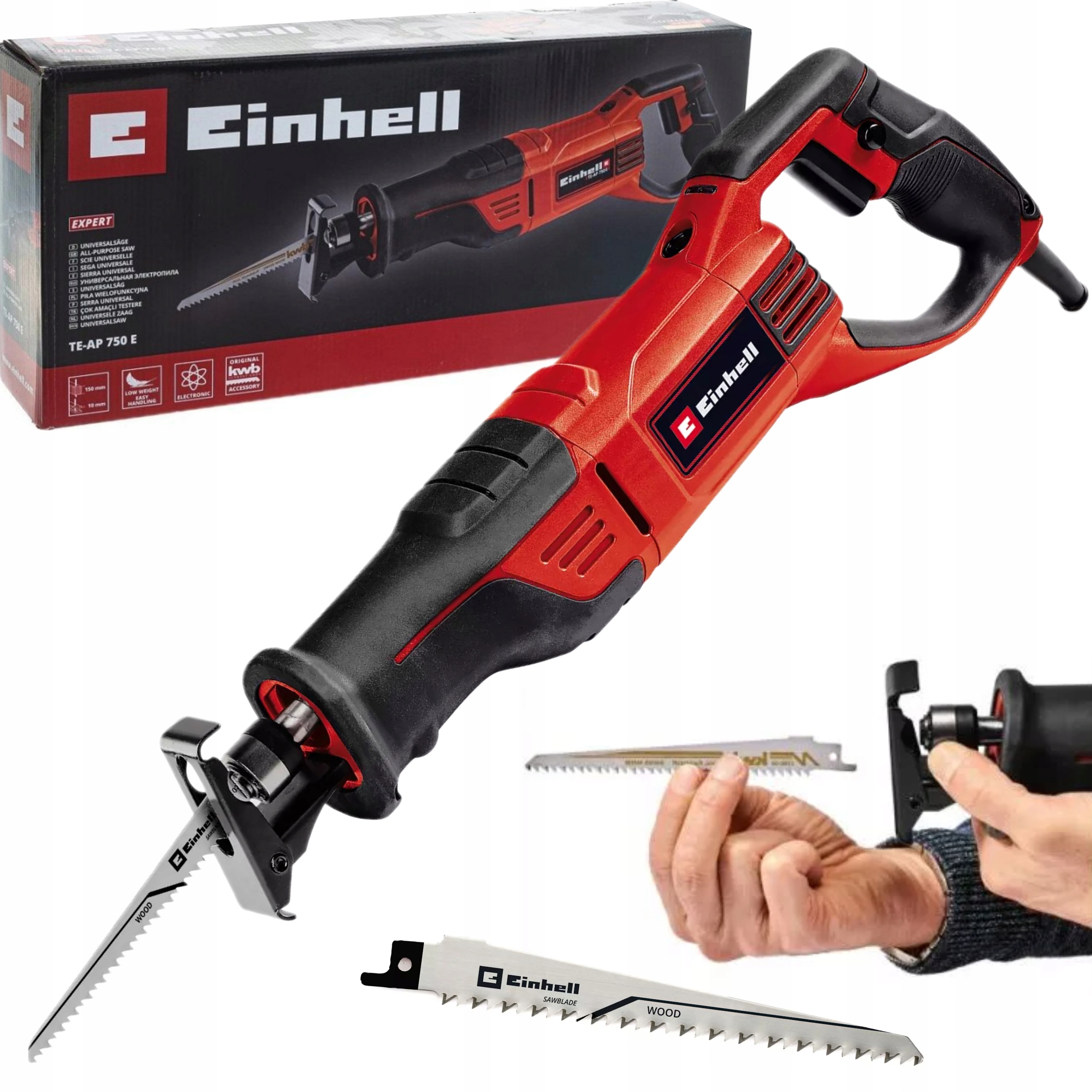 Einhell Univerzální Pila 750 W Elektrická 230 V Regulace Te-ap 750E 4326170