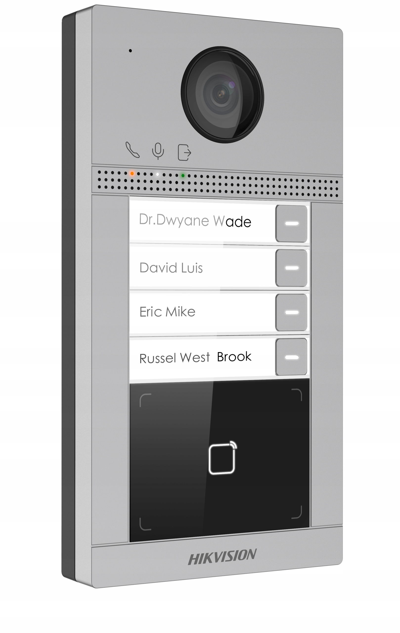 Panel Zewnętrzny 4 Rodzinny Wifi DS-KV8413-WME1(B)