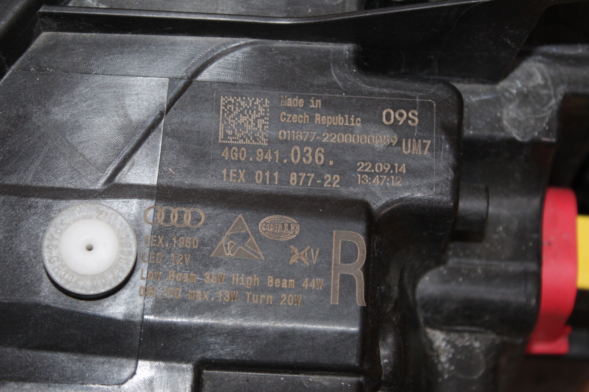 Reflektry lampy przód komplet Audi A6 4G MATRIX FL Typ samochodu Samochody osobowe