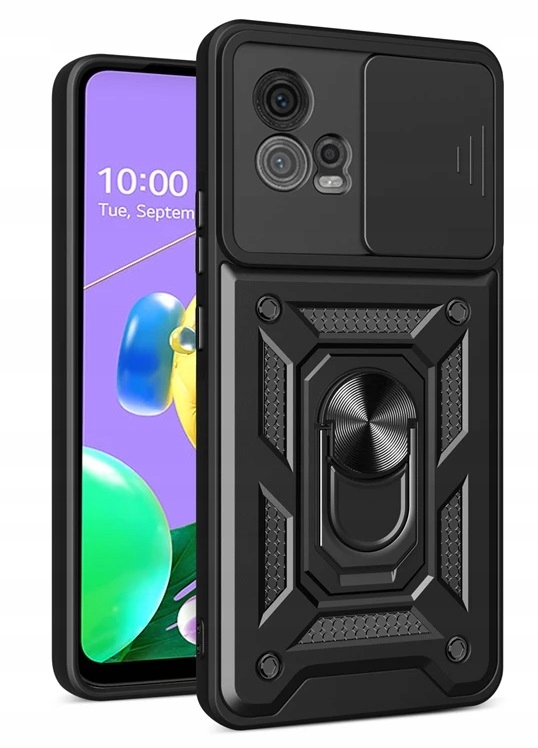PANCERNE ETUI SLIDE do MOTOROLA MOTO G72 +SZKŁO 9H Kod producenta METAL SLIDE ARMOR CASE