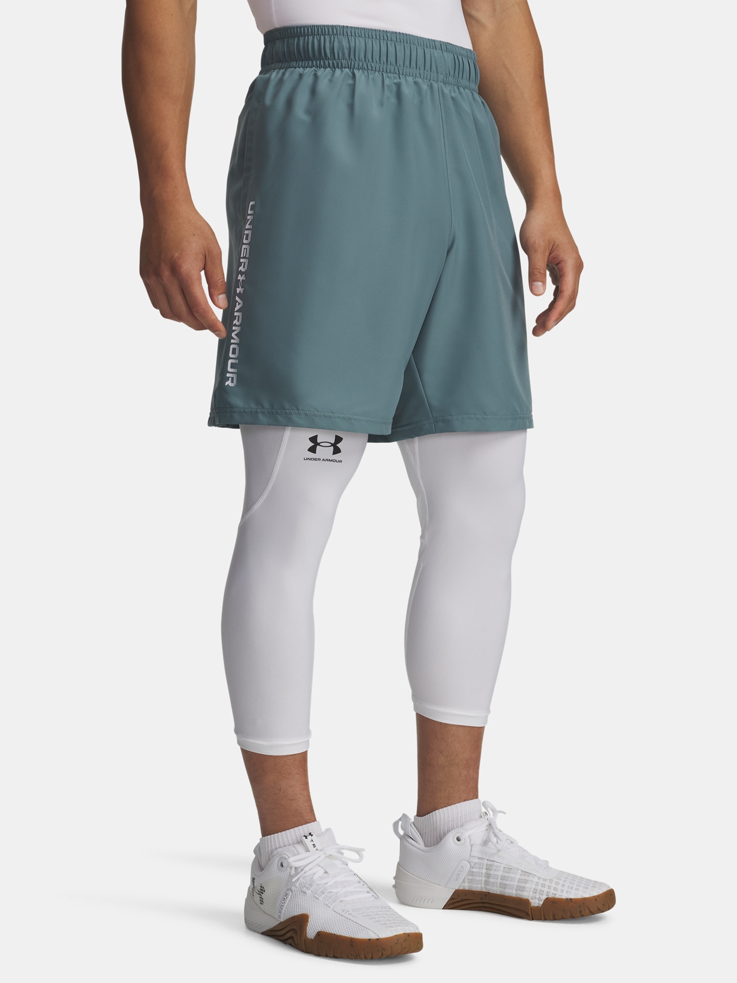 Under Armour Pánské kraťasy Under Armour Ua Tech Woven Wordmark Short-BLU