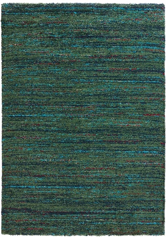 Koberec shaggy 200x290 cm do obývačky, hrubý, zelený, hustý, kvalita