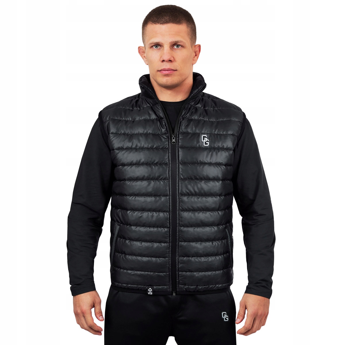 Péřová vesta Monogram M Ground Game