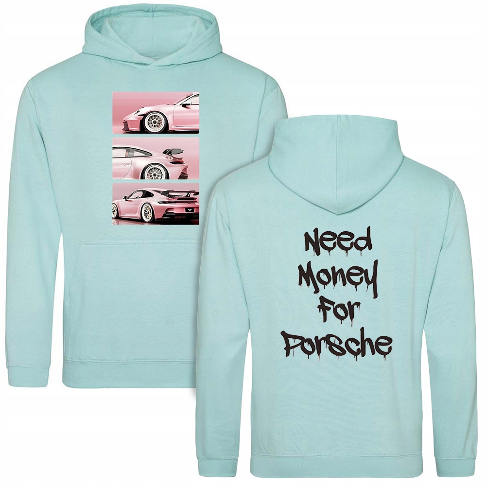 Mikina Mátová Dárek Jaro Automobilový průmysl Need Money For Porsche S