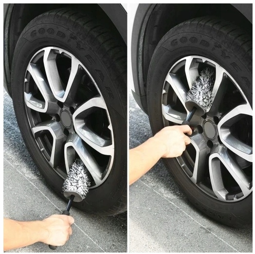 SZCZOTKA MIKROFIBRY DO MYCIA KÓŁ OBRĘCZY FELG 40CM Numer katalogowy producenta 7406-01