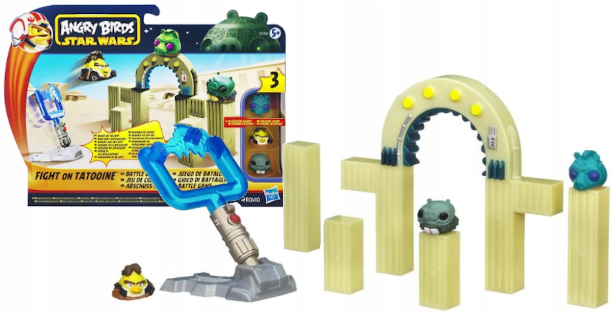 Hasbro Gra Angry Birds Star Wars Bitwa Na Tatooine Han Solo,greedo A2383