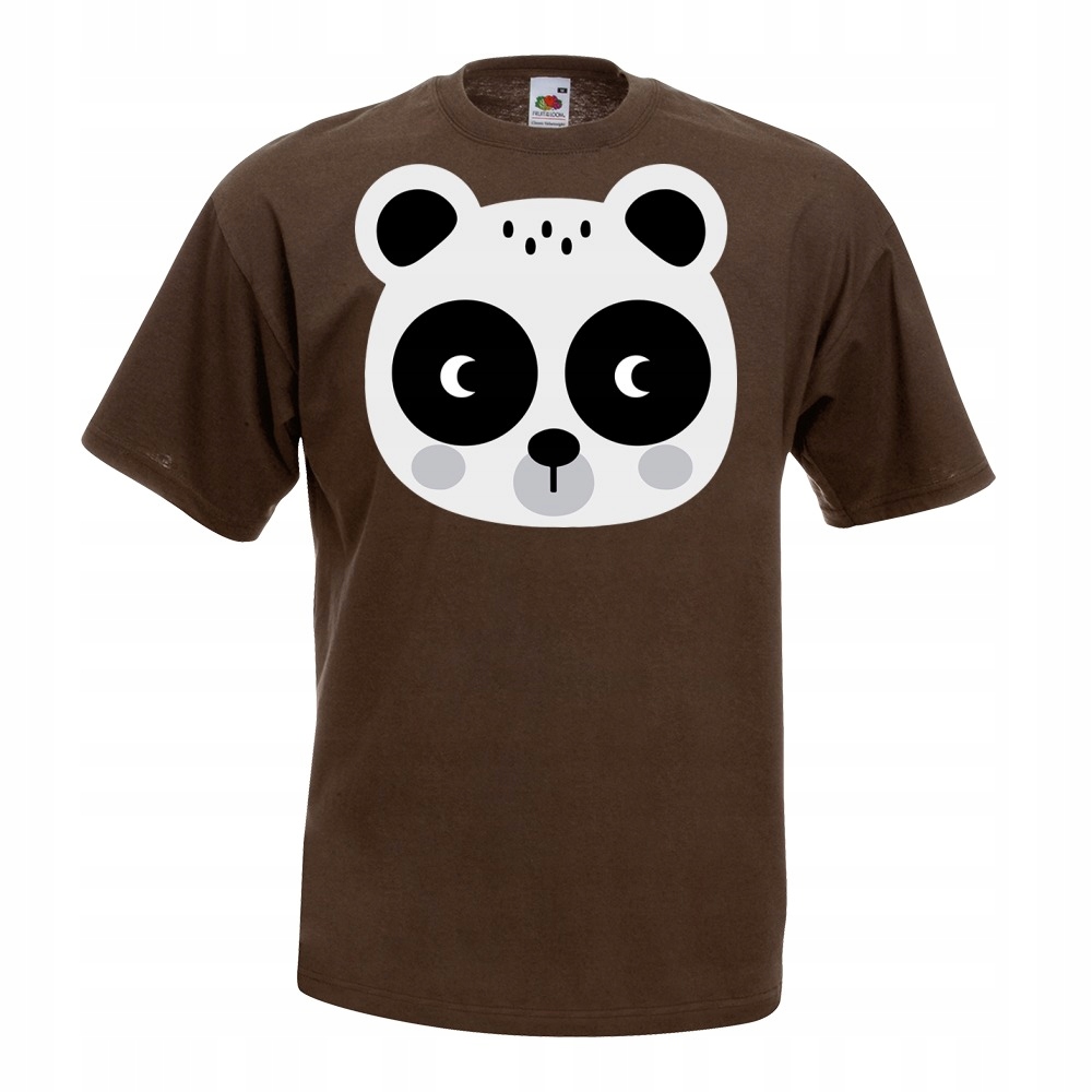 

Koszulka miś panda niedźwiadek bajka M brązowa