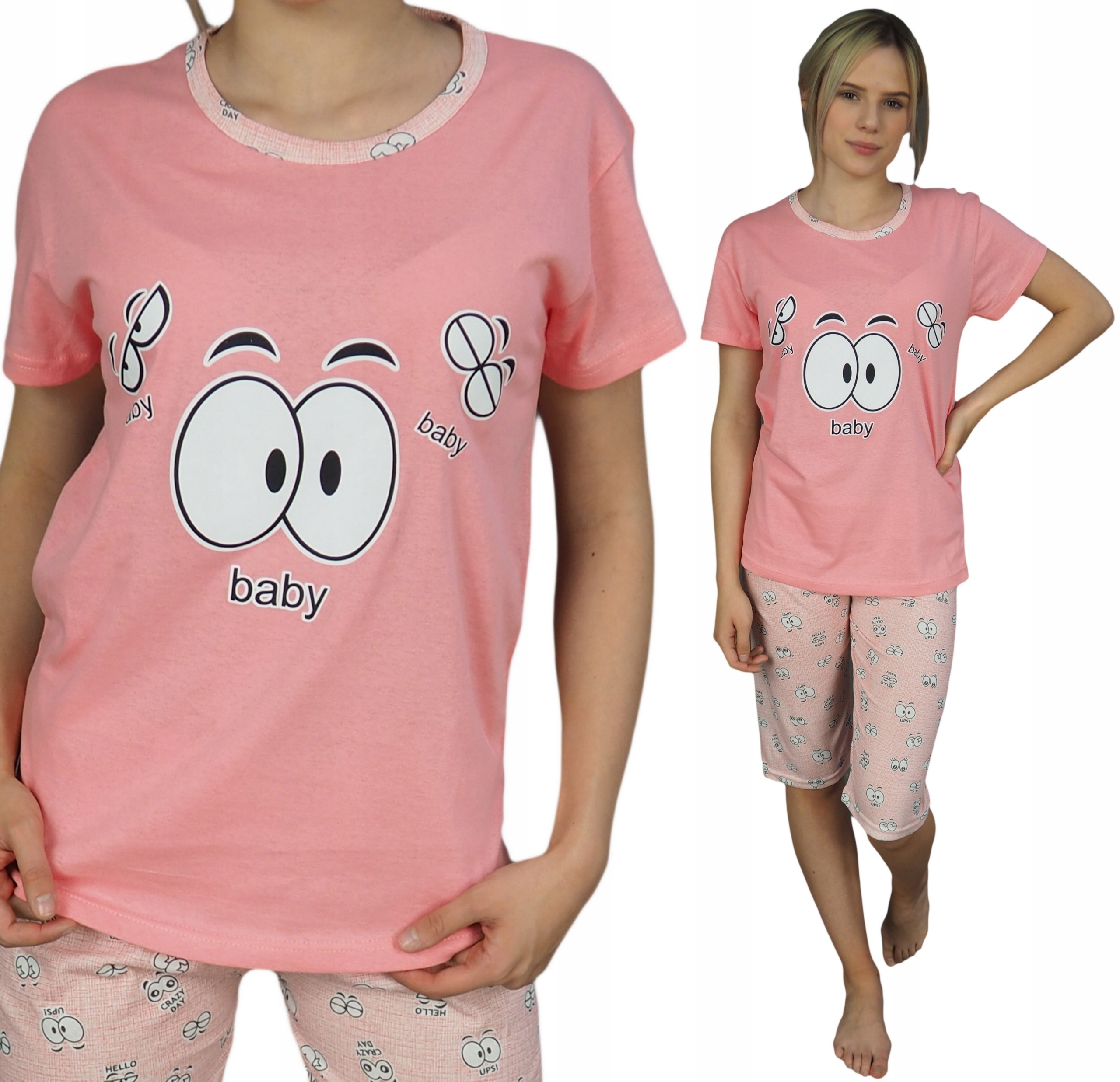 

Piżama Damska M 38 rybaczki Eye Nowość Roz. M