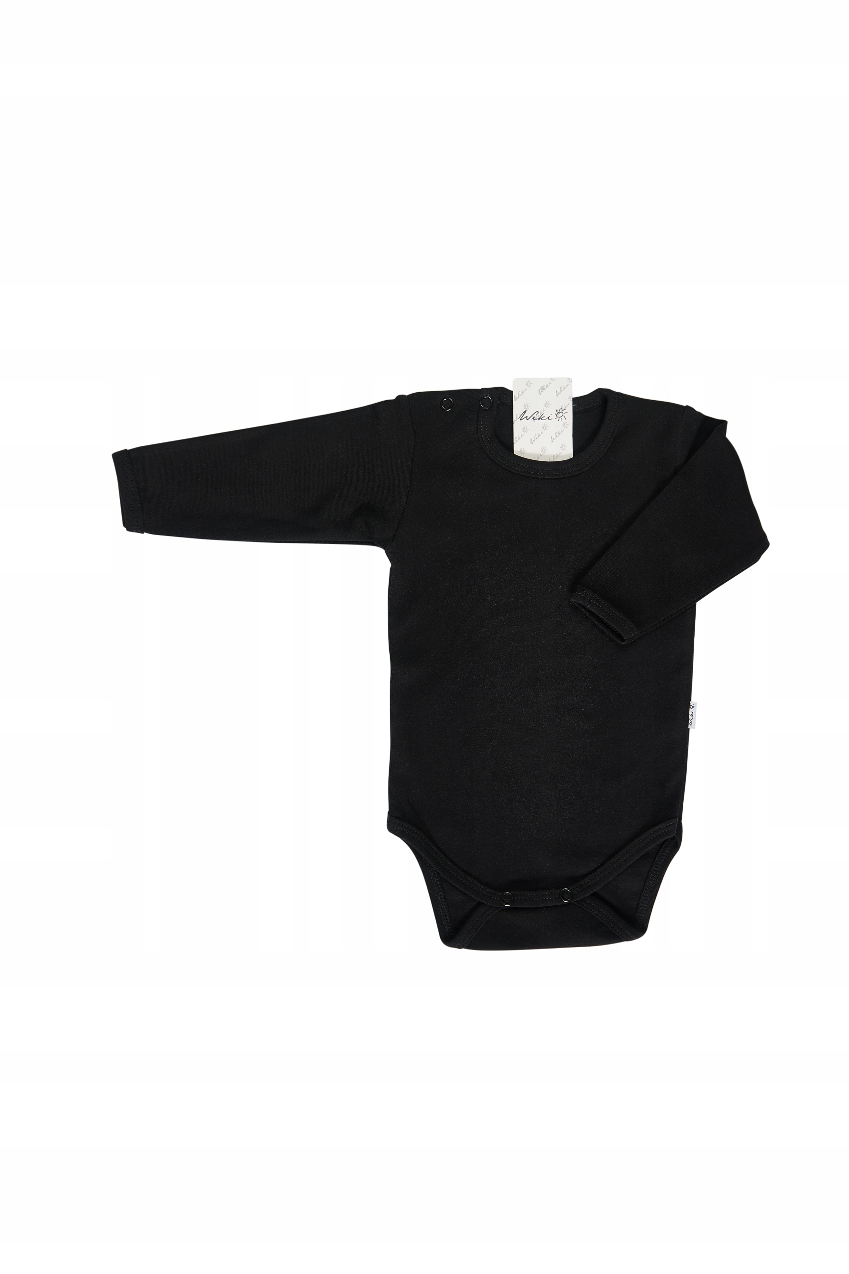 Body długi rękaw R: 92 kolor czarny Wiki