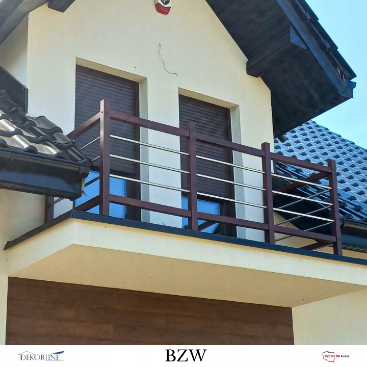 Balustrada Barierka PEŁNY SYSTEM ZEWNĘTRZNA Długość 100 cm