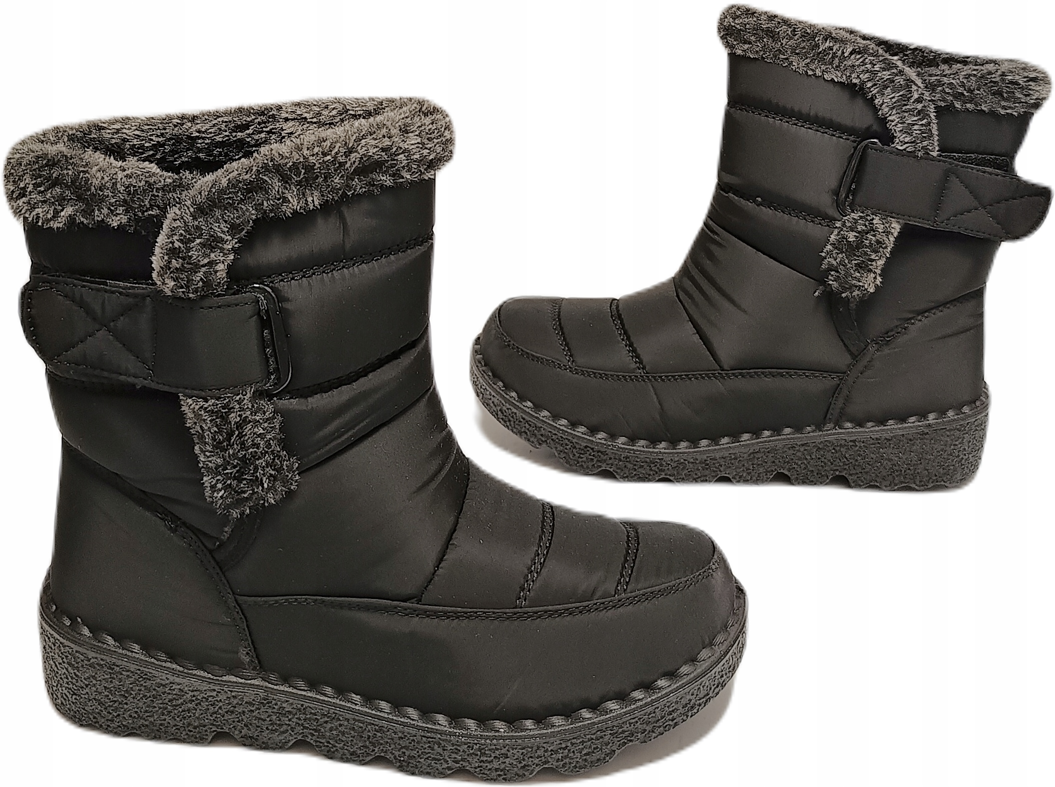 módní Sněhule oteplovač kožíšek prošívaný T.sokolski Z23-346 černý r37