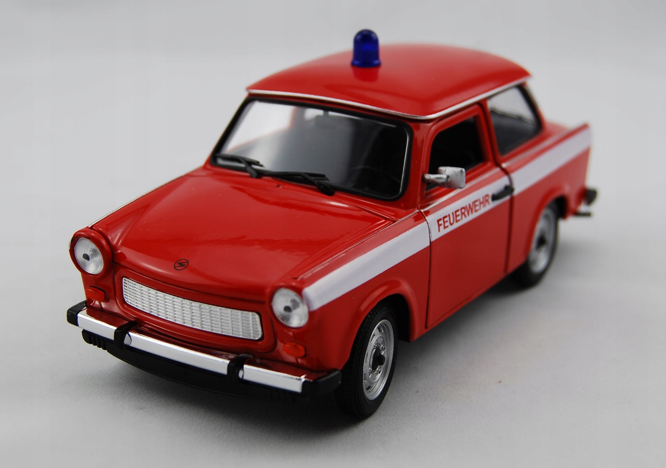 Welly Trabant 601 Hasiči 1:24 Nový Kovový Model 24037