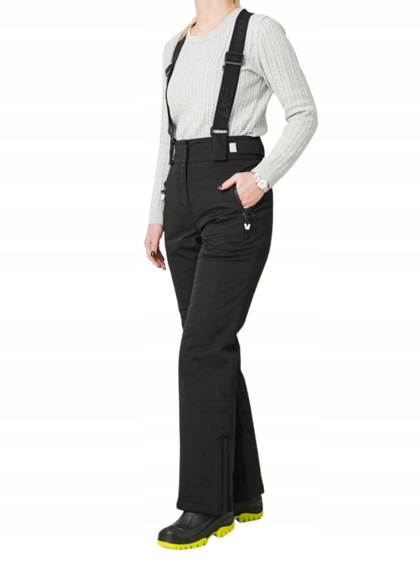 Dámské kalhoty EA7 Emporio Armani Kitzbühel Protectum7 Pant Black L