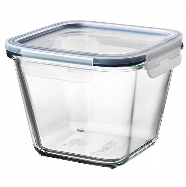 

Ikea 365 Pojemnik +pokrywka kwadr szkło/plast 1,2l