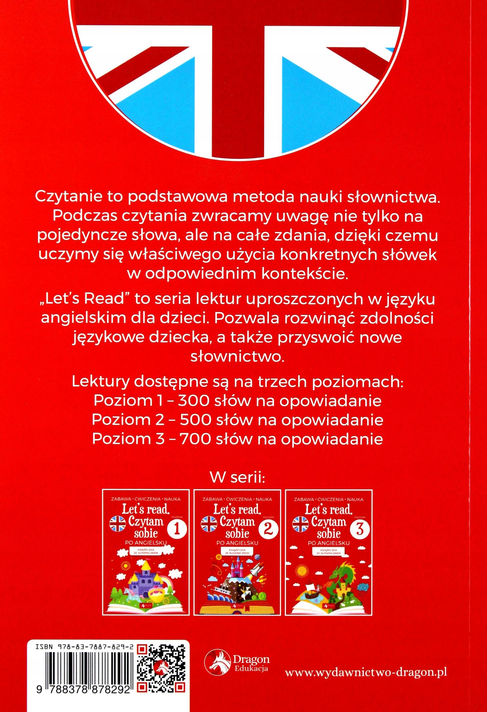 Let's read Czytam sobie po angielsku - poziom 2 Bartłomiej Paszylk Wydawnictwo Dragon